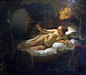 B1--05 A painting by Rembrandt 'Danae' - Hermitage, St. Petersburg, Russia.JPG